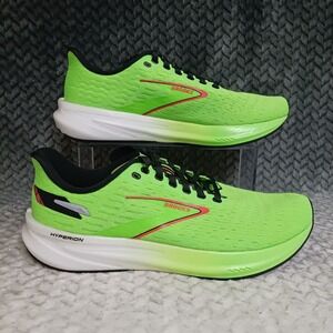 Brooks Hyperion Men's Road Running Sneakers Bright Green Shoes Size 8.5